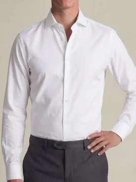 Easy-iron pinpoint shirt