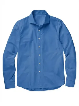 Thick gabardine shirt