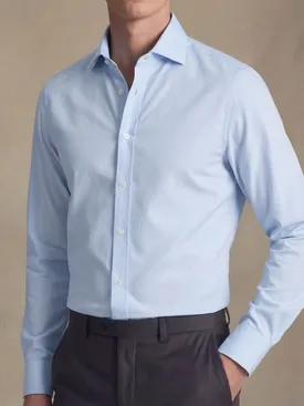Easy-iron poplin shirt