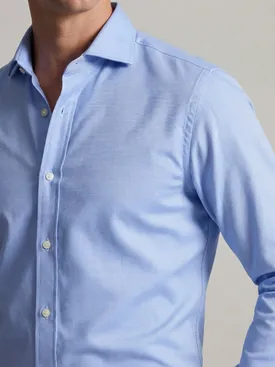 Easy-iron dobby shirt