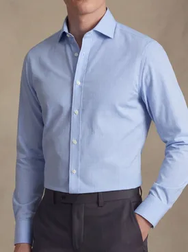 Easy-iron poplin shirt