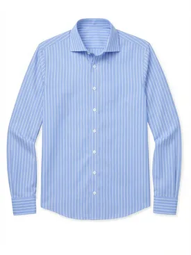 Easy-iron poplin shirt
