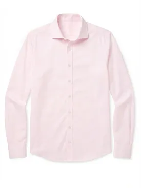 Easy-iron poplin shirt