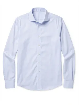 Thin poplin shirt