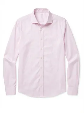 Easy-iron poplin shirt
