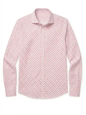 Printed poplin shirt