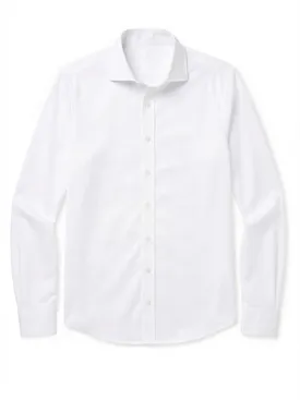 Stretch poplin shirt