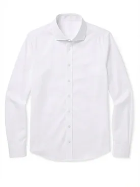 Thick poplin shirt