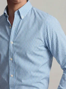 Easy-iron poplin shirt