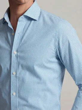 Easy-iron poplin shirt