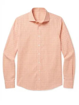 Easy-iron poplin shirt