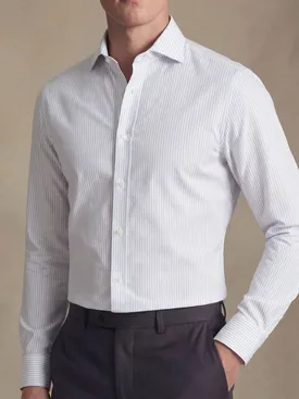 Easy-iron poplin shirt