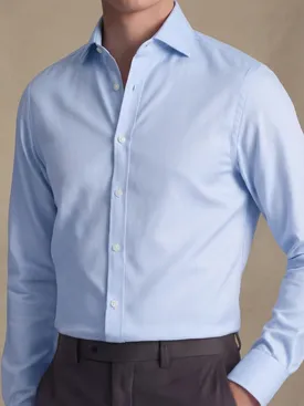 Wrinkle-resistant twill shirt