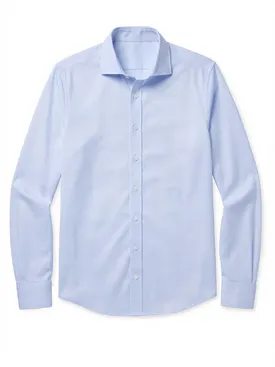 Wrinkle-resistant twill shirt