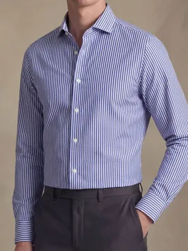 Easy-iron poplin shirt
