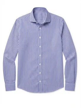 Easy-iron poplin shirt