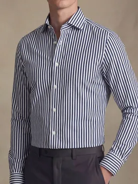 Easy-iron poplin shirt
