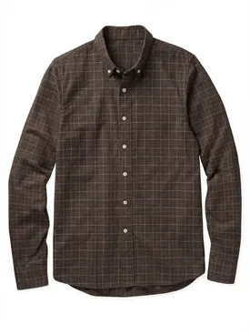 Light and soft flannel shirt