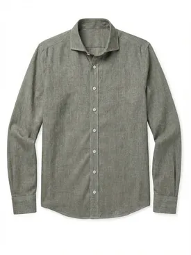 Thick and durable linen shirt