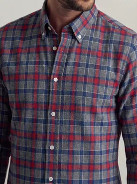Light and soft flannel shirt
